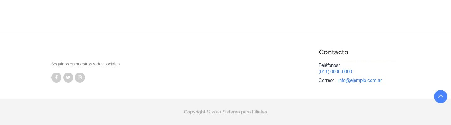 Pie del sitio anterior